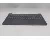 Lenovo 5CB1R61097 C-Cover with keyboard, Arabic, Luna Grey, DIS, US