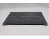 Lenovo 5CB1R61098 C-Cover with keyboard, Belgian, Luna Grey, DIS, UK