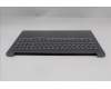 Lenovo 5CB1R61125 C-Cover with keyboard, UK English, Luna Grey, DIS, UK
