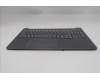 Lenovo 5CB1R61150 C-Cover with keyboard, Spanish, Luna Grey, UMA, UK