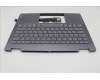 Lenovo 5CB1R61257 C-Cover with keyboard, Hebrew, Luna Grey, Non-FingerPrint, Puresight Logo, US