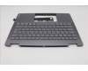 Lenovo 5CB1R61262 C-Cover with keyboard, Portuguese, Luna Grey, Non-FingerPrint, Puresight Logo, UK
