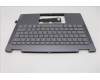 Lenovo 5CB1R61264 C-Cover with keyboard, Slovenian, Luna Grey, Non-FingerPrint, Puresight Logo, UK