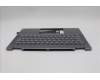 Lenovo 5CB1R61270 C-Cover with keyboard, UK English, Luna Grey, Non_FingerPrint, Puresight Logo
