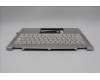 Lenovo 5CB1R61325 C-Cover with keyboard, Norwegian, Seashell, Non-FingerPrint, Puresight Logo, UK