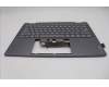 Lenovo 5CB1R61535 C-Cover with keyboard, UK English, Luna Grey, FingerPrint, Non-Puresight Logo, UK