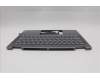 Lenovo 5CB1R61558 C-Cover with keyboard, Russian, Luna Grey, Non-FingerPrint, Non-Puresight Logo, US