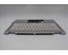Lenovo 5CB1R61612 C-Cover with keyboard, Hebrew, Seashell, Non-FingerPrint, Non-Puresight Logo, US