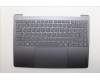 Lenovo 5CB1R61652 C-Cover with keyboard, Hungarian, Luna Grey, Puresight Logo, Screw, UK