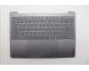 Lenovo 5CB1R61679 C-Cover with keyboard, German, Luna Grey, Non_Puresight Logo, Screw