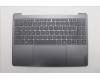 Lenovo 5CB1R61697 C-Cover with keyboard, UK English, Luna Grey, Non-Puresight Logo, Screw, UK