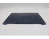 Lenovo 5CB1R61699 C-Cover with keyboard, Arabic, Cosmic Blue, Puresight Logo, Screw, US