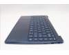 Lenovo 5CB1R61710 C-Cover with keyboard, Greek, Cosmic Blue, Puresight Logo, Screw, US