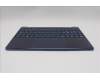 Lenovo 5CB1R61753 C-Cover with keyboard, Switzerland, Cosmic Blue, Non-Puresight Logo, Screw, UK