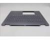Lenovo 5CB1R67991 C-Cover with keyboard, Italian, Luna Grey, Puresight Logo, FingerPrint, UK