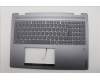 Lenovo 5CB1R68001 C-Cover with keyboard, German, Luna Grey, Puresight Logo, FingerPrint, UK