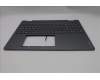Lenovo 5CB1R68002 C-Cover with keyboard, German, Luna Grey, Non-Puresight Logo, FingerPrint, UK