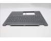 Lenovo 5CB1R68016 C-Cover with keyboard, Switzerland, Luna Grey, Non_Puresight Logo, FingerPrint