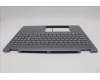 Lenovo 5CB1R68065 C-Cover with keyboard, Norwegian, Luna Grey, Puresight Logo, Non-FingerPrint, UK