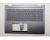 Lenovo 5CB1R68067 C-Cover with keyboard, Portuguese, Luna Grey, Puresight Logo, Non-FingerPrint, UK