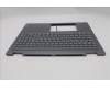 Lenovo 5CB1R68076 C-Cover with keyboard, Switzerland, Luna Grey, Non-Puresight Logo, Non-FingerPrint, UK