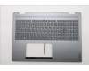 Lenovo 5CB1R68084 C-Cover with keyboard, UK English, Luna Grey, Non_Puresight Logo, Non_FingerPrint