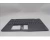 Lenovo 5CB1R68291 C-Cover with keyboard, Ukraine, Luna Grey, Puresight Logo, Non-FingerPrint, US