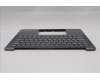 Lenovo 5CB1R68297 C-Cover with keyboard, Greek, Luna Grey, Puresight Logo, US