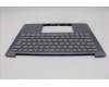 Lenovo 5CB1R68305 C-Cover with keyboard, UK English, Luna Grey, Puresight Logo, UK