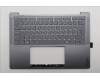 Lenovo 5CB1R68321 C-Cover with keyboard, Bulgarian, Luna Grey, Puresight Logo, UK