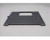 Lenovo 5CB1R68332 C-Cover with keyboard, Arabic, Luna Grey, Non-Puresight Logo, US