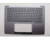 Lenovo 5CB1R71062 C-Cover with keyboard, Hebrew, Luna Grey, US