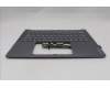 Lenovo 5CB1R71117 C-Cover with keyboard, Greek, Luna Grey, US