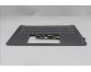 Lenovo 5CB1R71118 C-Cover with keyboard, US English Euro, Luna Grey, US