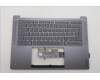 Lenovo 5CB1R71126 C-Cover with keyboard, Italian, Luna Grey, UK