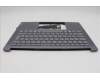 Lenovo 5CB1R71134 C-Cover with keyboard, German, Luna Grey, UK