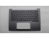 Lenovo 5CB1R71149 C-Cover with keyboard, Greek, Luna Grey, US