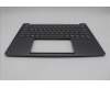 Lenovo 5CB1R71166 C-Cover with keyboard, German, Luna Grey, UK