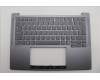 Lenovo 5CB1R71174 C-Cover with keyboard, Czech Slovakian, Luna Grey, UK