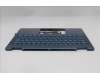 Lenovo 5CB1R71274 C-Cover with keyboard, Nordic, Tidal Teal, Non-FingerPrint, Puresight Logo, UK