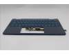 Lenovo 5CB1R71277 C-Cover with keyboard, Slovenian, Tidal Teal, Non-FingerPrint, Puresight Logo, UK