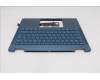 Lenovo 5CB1R71291 C-Cover with keyboard, French, Tidal Teal, Non-FingerPrint, Puresight Logo, US