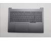 Lenovo 5CB1R91583 C-Cover with keyboard, Czech Slovakian, Luna Grey, DIS, UK