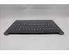Lenovo 5CB1R91613 C-Cover with keyboard, Czech Slovakian, Luna Grey, UMA, UK
