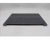 Lenovo 5CB1R97098 C-Cover with keyboard, UK English, Luna Grey, UMA, UK