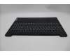 Lenovo 5CB1R99821 C-Cover with keyboard, Portuguese, Black, UK