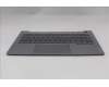 Lenovo 5CB1R99870 C-Cover with keyboard, Bulgarian, Arctic Grey, Backlight, H-series, UK