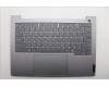 Lenovo 5CB1R99873 C-Cover with keyboard, US English Euro, Arctic Grey, Backlight, H-series, US