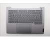 Lenovo 5CB1R99890 C-Cover with keyboard, Spanish, Arctic Grey, Backlight, H-series, UK