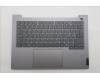 Lenovo 5CB1S00193 C-Abdeckung mit Tastatur, Skandinavien, arktisgrau, Hintergrundbeleuchtung, U-Serie